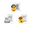 Lot de figurines de canards déco de bureau