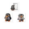 Ensemble de figurines de pingouin culture pop