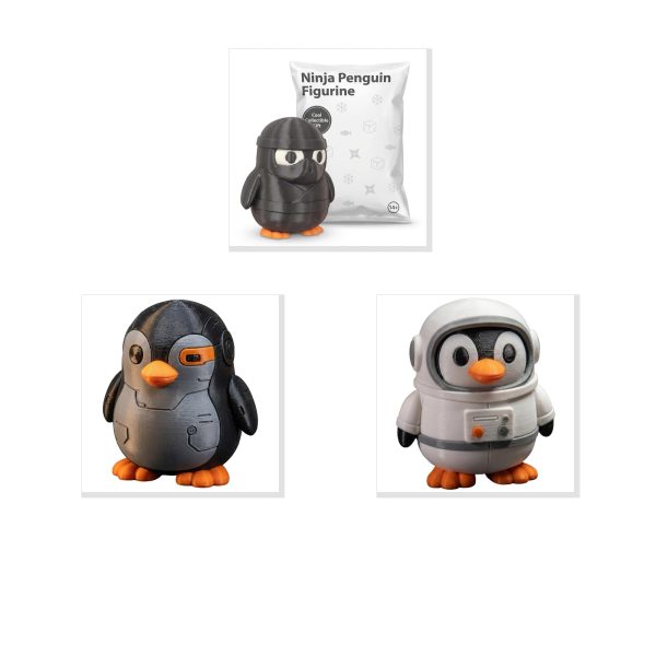 Pop Culture Penguin Figurine Bundle