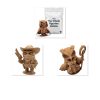 Ensemble de 3 figurines de hibou de collection variées