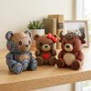 Ensemble de figurines d'ourson mecha