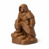 Figurine prochaine étape sculptée dans le bois