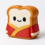 Traditional Chinese Outfit Toast Collectible Figurine - Unique Desk Decor for Adults – 3D Printed in Canada