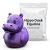 Lot de canards animaux écureuil et hippopotame