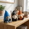 Ensemble de gnomes sportifs