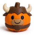 Minotaur Pumpkin Collectible Figurine - Unique Desk Decor for Adults – 3D Printed in Canada