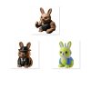 Ensemble de figurines de lapins culture pop