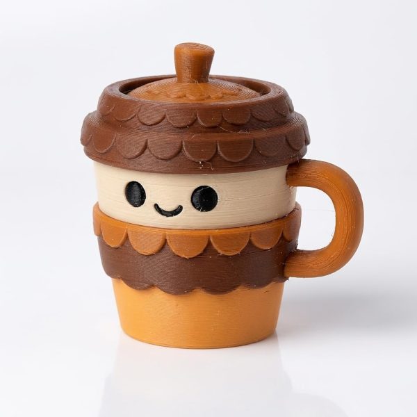 Acorn Coffee Cup Figurine