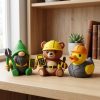 Lot de figurines gnome électricien