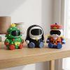 Ensemble varié de figurines robots