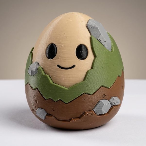 Figurine Eggling élémentaire de terre