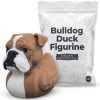 Lot de figurines canard bouledogue