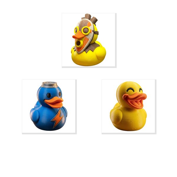 Voodoo Mask Duck Figurine