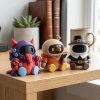 Lot varié de figurines robot