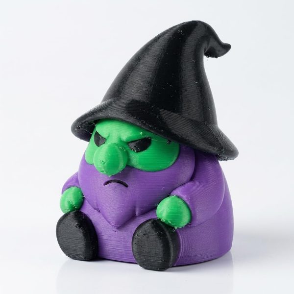 Evil Witch Gnome Figurine