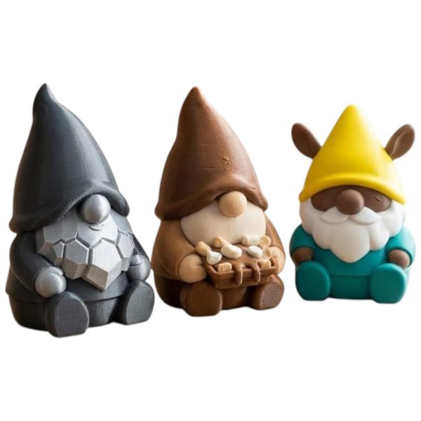 Coffret de figurines de gnomes de collection