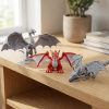 Ensemble de figurines dragons mythiques