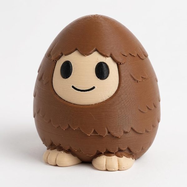 Sasquatch Eggling Figurine