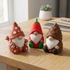 Ensemble de figurines de gnomes gourmands