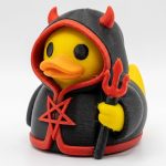 Forbidden Duck Collectible Figurine - Unique Desk Decor for Adults – 3D Printed in Canada