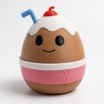 Thirst Trap Egg Collectible Figurine - Unique Desk Decor for Adults – 3D Printed in Canada