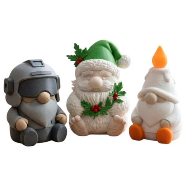 Trousse variée de figurines de gnomes