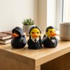 Trio de canards Ninja, Gothique et Mariage