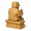 Banc au travail sculpté façon bois