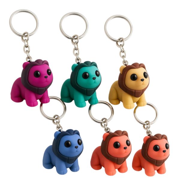 Mini Lion Keychains