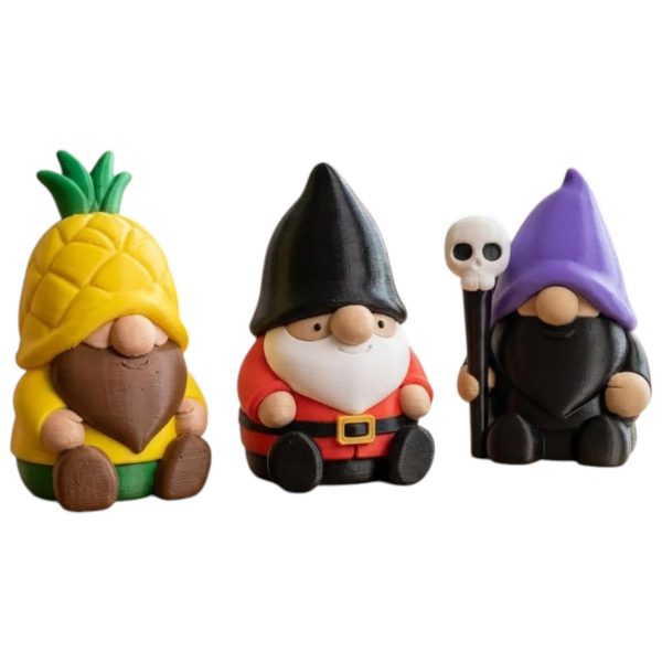 Figurine de collection de gnome ananas