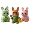 Ensemble de figurines de lapin à collectionner
