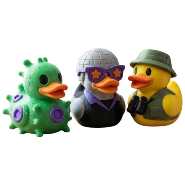 Lot de figurines Canards loufoques