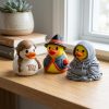 Ensemble de figurines de canards maîtres du jeu