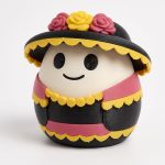La Catrina Eggling Collectible Figurine - Unique Desk Decor for Adults – 3D Printed in Canada