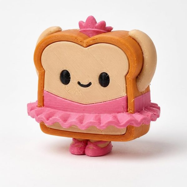 Figurine toast ballerine