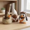 Ensemble de figurines canard Jésus