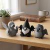 Ensemble de figurines ange hanté