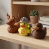 Lot de canards renne et mineur de Bitcoin