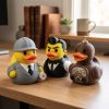 Ensemble de figurines Canard architecte