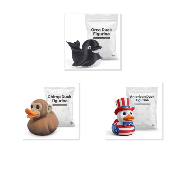 Patriotic Duck Figurine Bundle