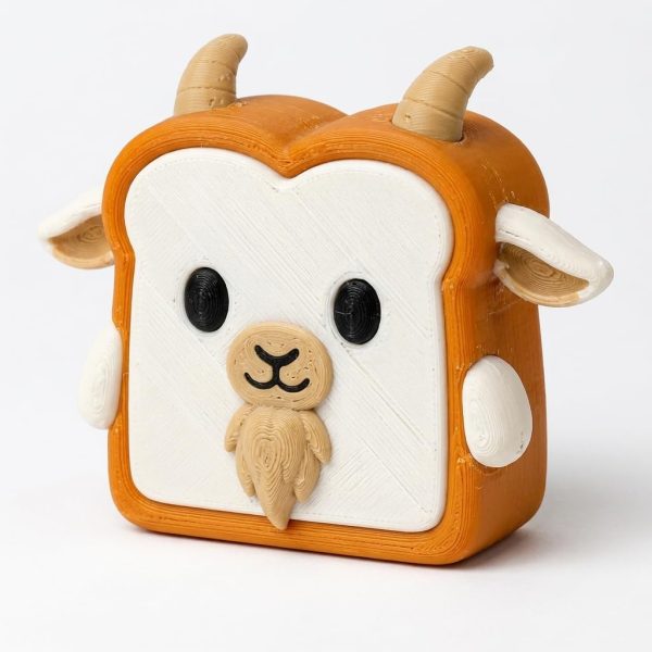 Goat Toast Figurine