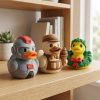 Lot de figurines Canard pilote de mécha