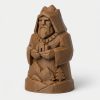 Figurine d'ancêtre sculptée style bois