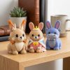 Ensemble de figurines lapin lynx duchesse hippopotame