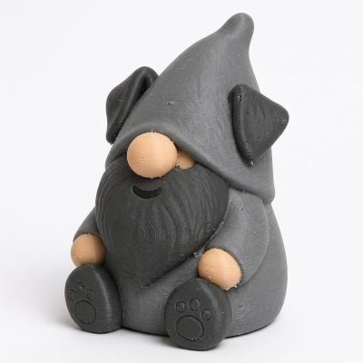 Kerry Blue Terrier Gnome Buddy Collectible Figurine - Unique Desk Decor for Adults – 3D Printed in Canada