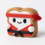 Kung Fu Toast Collectible Figurine - Unique Desk Decor for Adults – 3D Printed in Canada