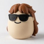 Mullet Egg Eggling Collectible Figurine - Unique Desk Decor for Adults – 3D Printed in Canada
