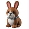 Ensemble de figurines bouledogue français
