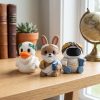 Ensemble de figurines canard philosophe grec