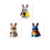 Ensemble de figurines de collection Lapin chanteur